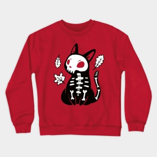 Skeleton Kitten Crewneck Sweatshirt